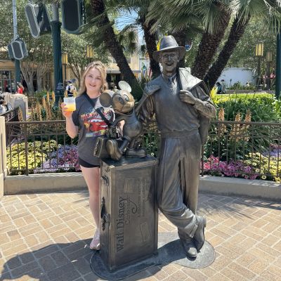 Had to stop and pose with two of my favourites!